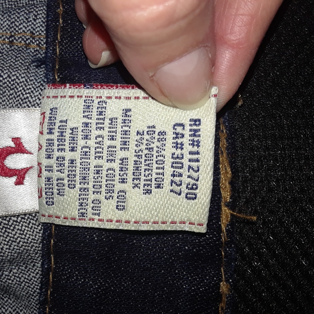 True Religion Women's Skinny Jeans - Dark Blue - Picture 5 of 8